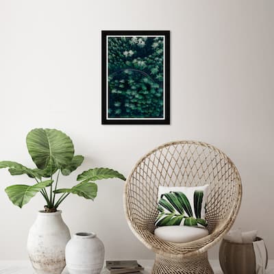 Wynwood Studio Prints Nature and Landscape Breathe in The Forest Green and Scandinavian Wall Art Canvas Print