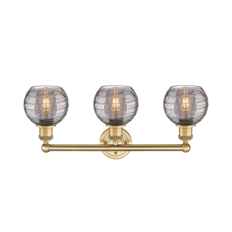 Innovations Lighting 616-3W 10 24 Athens Deco Swirl Vanity Athens Deco