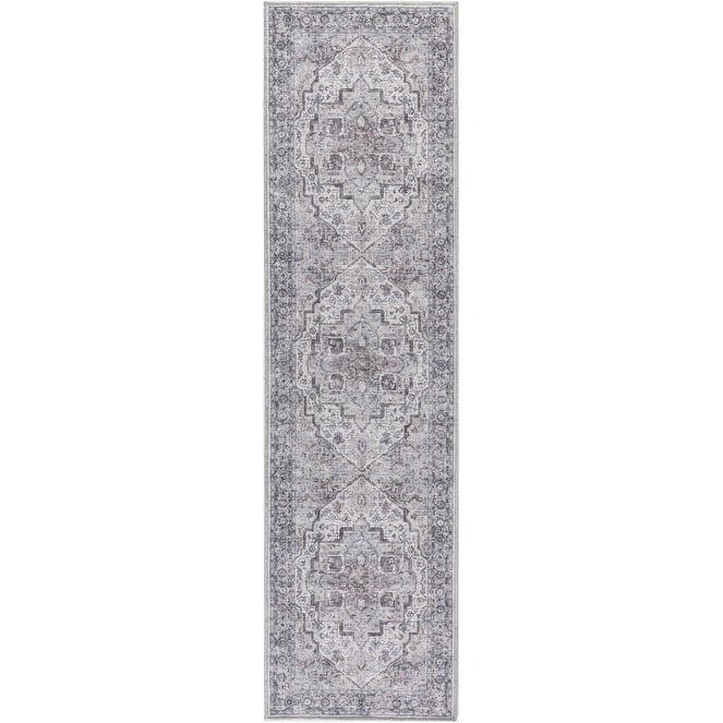 New Concept Washables Persian Boho Machine Washable Area Rug - 2' 2" x 10' - Ivory/Beige