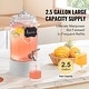 preview thumbnail 40 of 61, Beverage Dispenser with Spigot and Lid, Iced Tea Lemonade Juice Water Dispenser