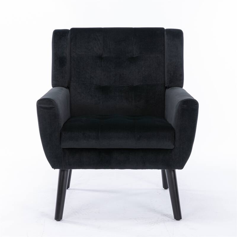 Modern Soft Velvet Material Ergonomics Accent Chair Living Room Chair Bedroom Chair Home Chair