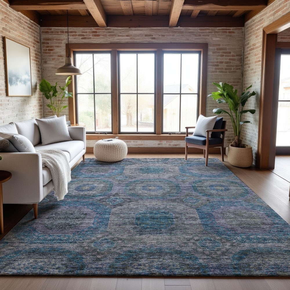 Premium Washable Super Soft Vintage Mamluk Mayfield Rug