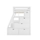 preview thumbnail 13 of 43, Twin Size Loft Bed with 7 Drawers 2 Shelves and Desk