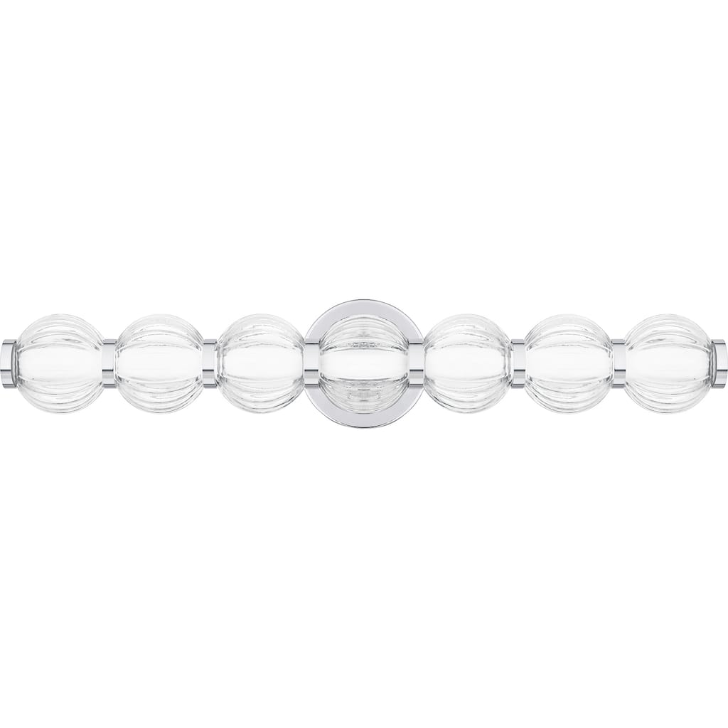 Elway Integrated LED Polished Chrome Bath Light