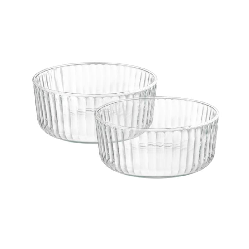 Bormioli Rocco Set of 2 Exclusiva Serving Bowl - 30.5 Oz. (6 In)