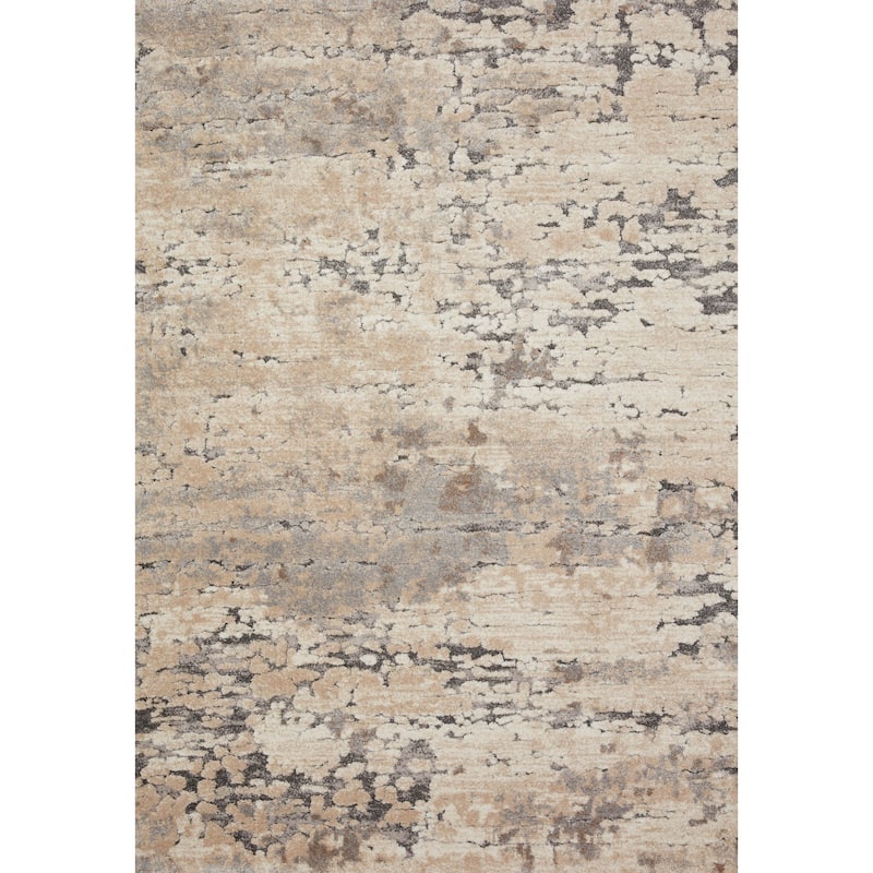 Alexander Home Giovanni Modern Marble Area Rug