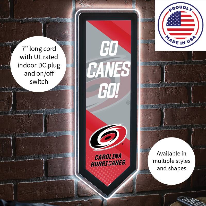 Carolina Hurricanes LED Lighted Sign