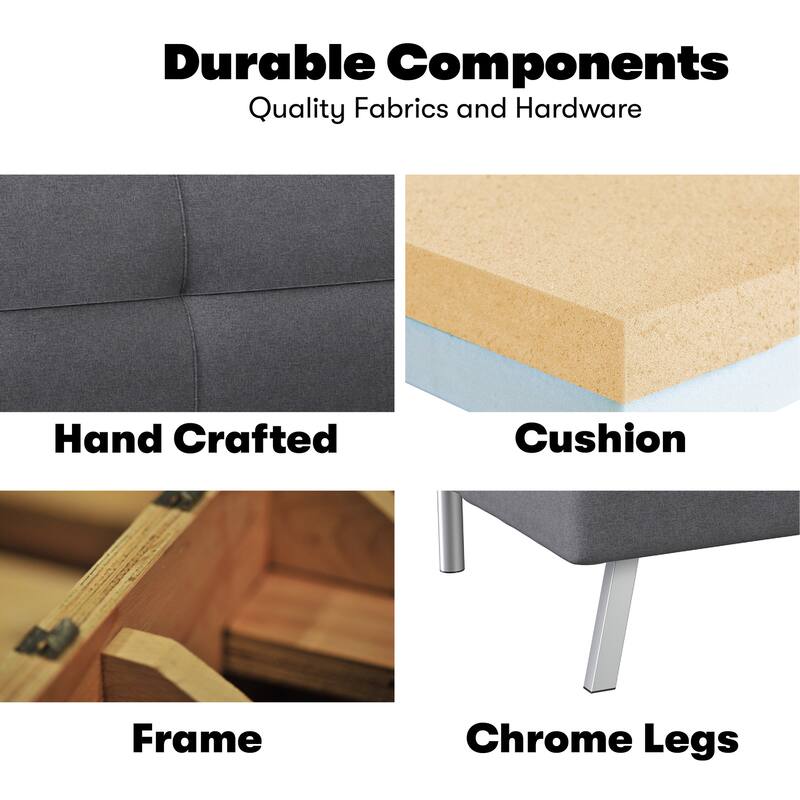 Serta® Charlie Convertible Sofa by iLounge
