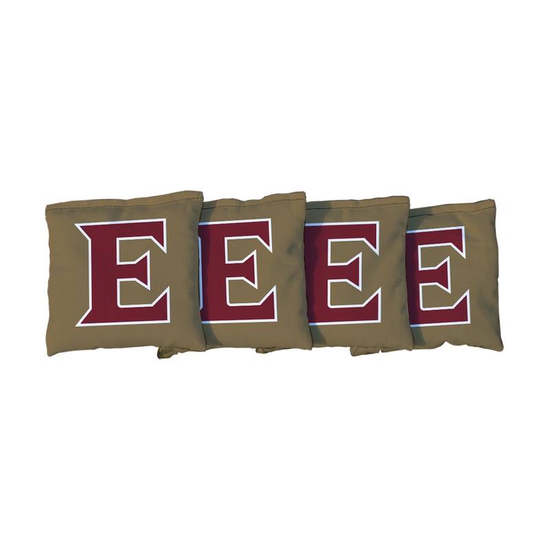 Elon Tan Cornhole Bags - Corn Filled