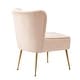 preview thumbnail 71 of 85, Haven Contemporary Velvet Upholstered Accent Chair