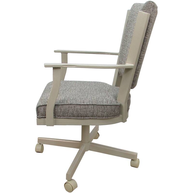 Montana Swivel Metal Dining Caster Chair on Reading Base
