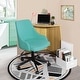 preview thumbnail 7 of 19, Porch & Den Adjustable Height Swivel Office Chair - N/A Green