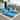 POLYTRENDS Shoreside Modern Poly Eco-Friendly All Weather Reclining Chaise Lounge With Wheels and Side Table (2-Piece Set)