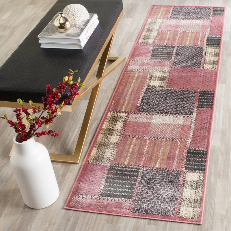 SAFAVIEH Vintage Boho Svava Oriental Rug - 2'2" x 8' Runner - Rose/Multi - Runner