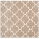 preview thumbnail 44 of 99, SAFAVIEH Montreal Shag Sadia 2-inch Thick Rug 6'7" Square - Beige/Ivory - Square