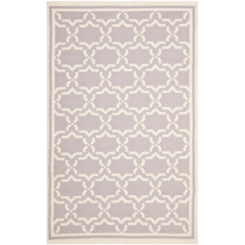 SAFAVIEH Handmade Flatweave Dhurries Everina Modern Moroccan Wool Rug