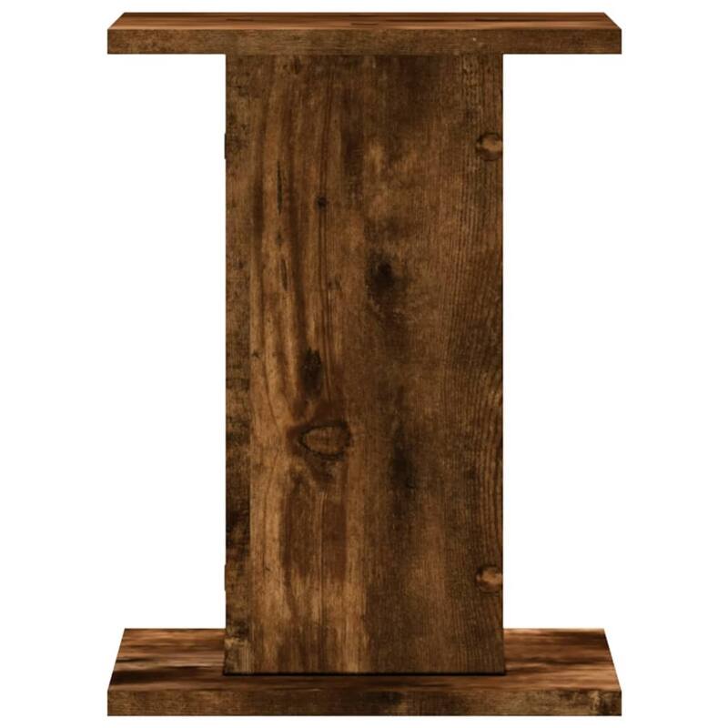 vidaXL Plant Stand Engineered wood Large Plant Stand Square - 11.8 x 11.8"