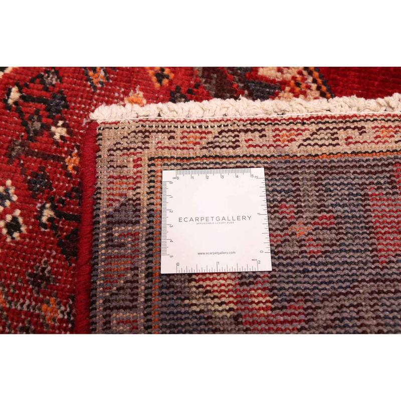 ECARPETGALLERY Hand-knotted Konya Anatolian Red Wool Rug - 5'1 x 10'1