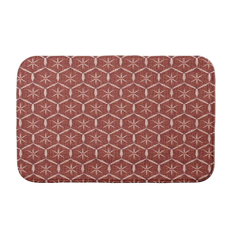 Tufted Bath Mat - 17 x 24 - Brown