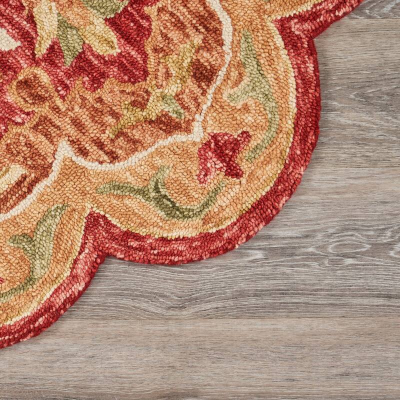 Sevita Medallion Garden Area Rug