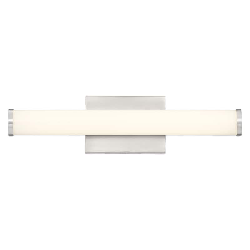 Access Lighting Arc - Vanity - 18" - Brushed Steel - White Acrylic