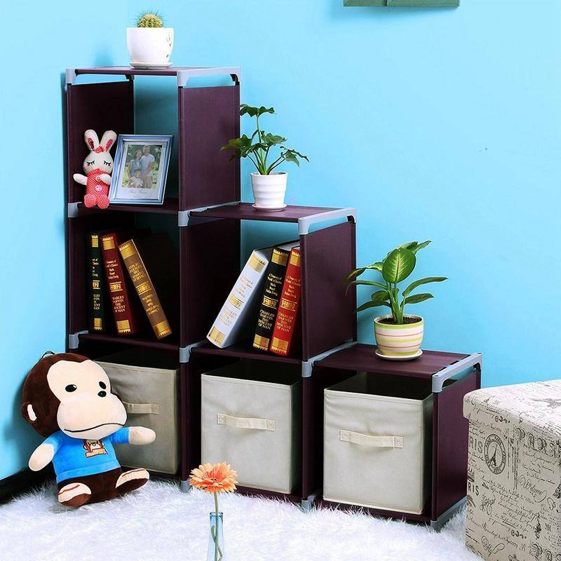 3-tier Storage Closet Organizer/ Bookshelf