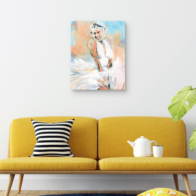 Marilyn Moment by Studio Arts Canvas Art Print