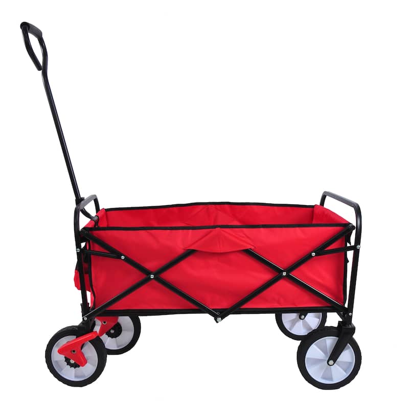 Folding Wagon Versatile Garden & Beach Cart ‚Äì Metal Construction