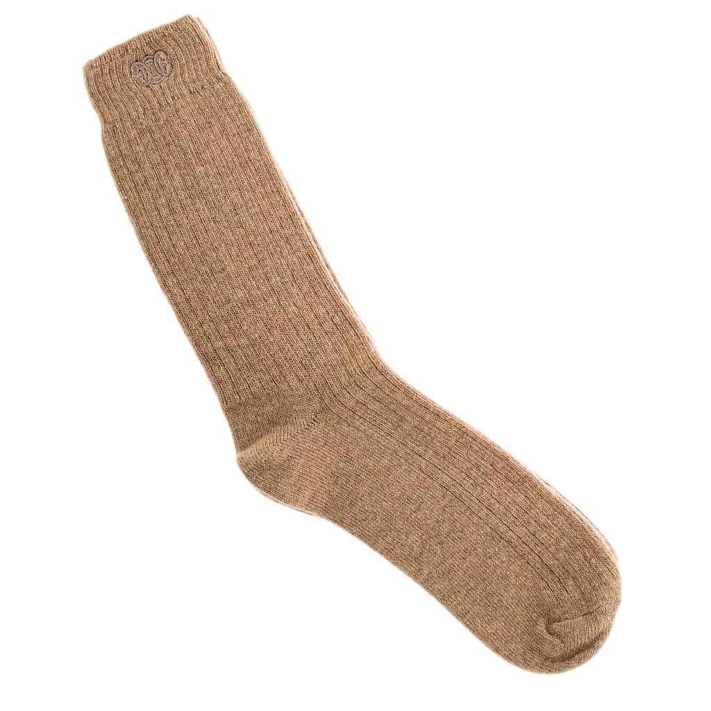 Celine Triomphe Socks in Wool and Cashmere