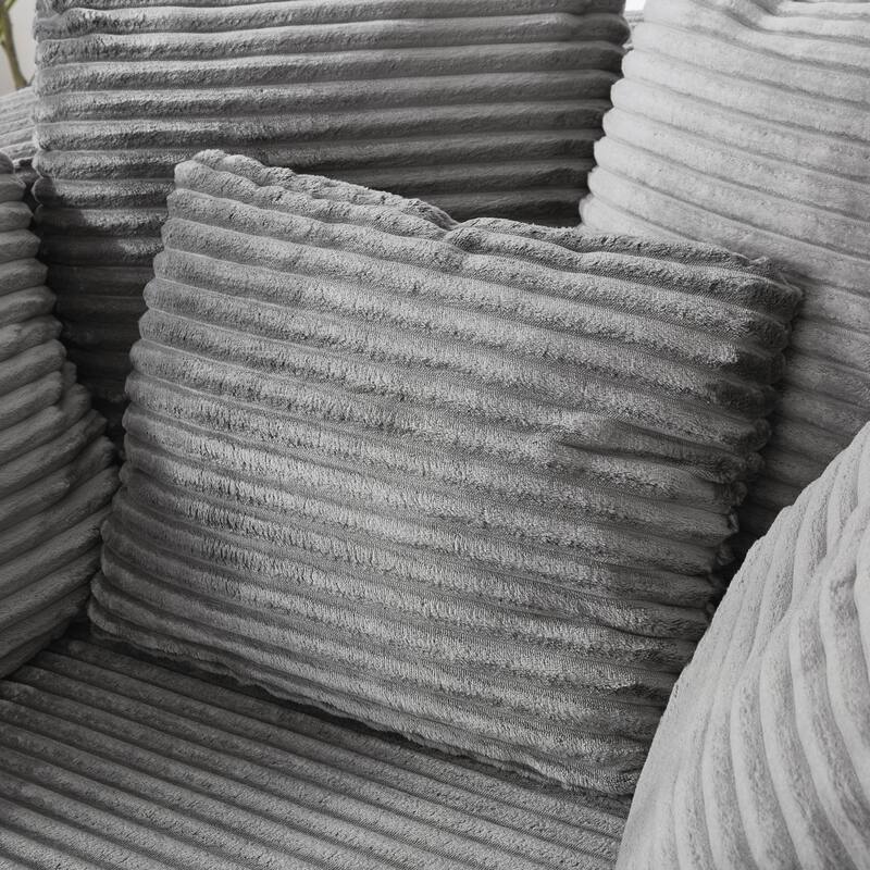 360° Swivel Chair Accent Barrel Chair Corduroy Round Sofa Chair