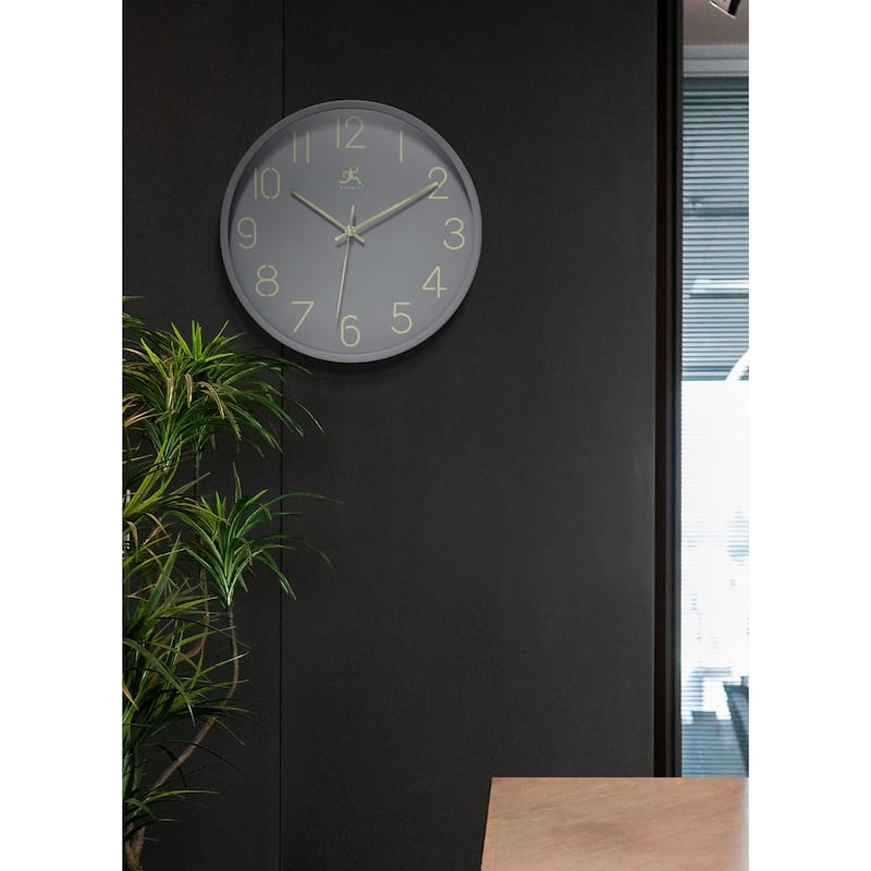 Stencil Number Clock - 14 in.