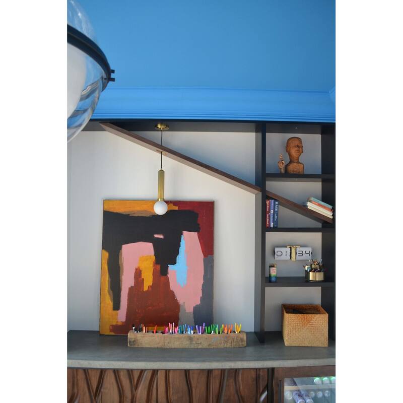 Hudson Valley Lighting Reade 5" Wide LED Mini Pendant