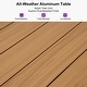 preview thumbnail 8 of 23, PURPLE LEAF Outdoor patio Dining Set for Garden Deck Wicker Table and Chairs Set-7/9/11 Piece