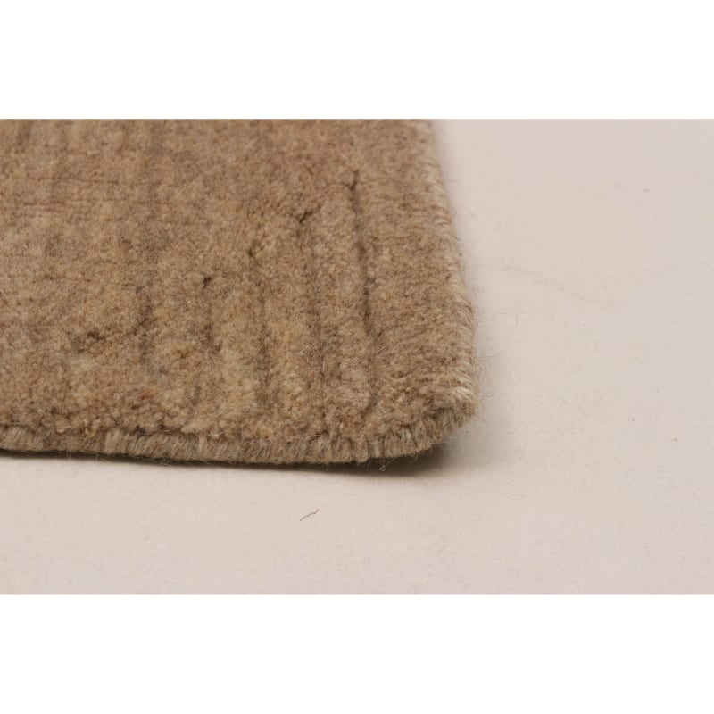 Kashkuli Gabbeh Tan Rug 6'6" x 9'2" - 6'6 x 9'2