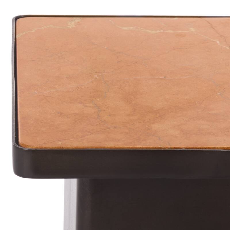 SAFAVIEH Couture Bellatressa Marble Accent Table - 14"W x 14"D x 18"H