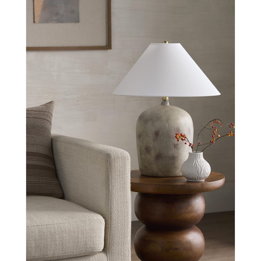 Livabliss Otahu Traditional Accent Table Lamp - 20"H x 17"W x 17"D