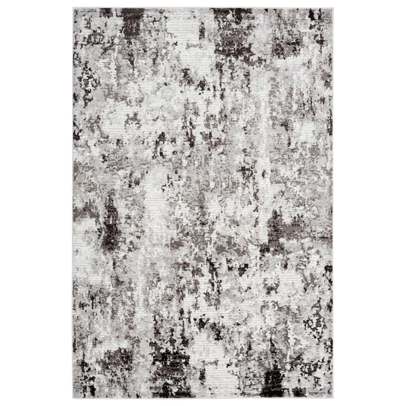 Trendy Collection Abstract Area Rug - 7'10'' X 10'6'' - Grey/Anthracite