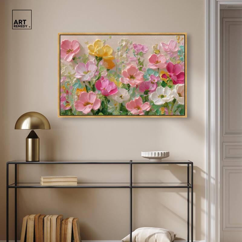 Expressed in Petals I Canvas by Art Remedy