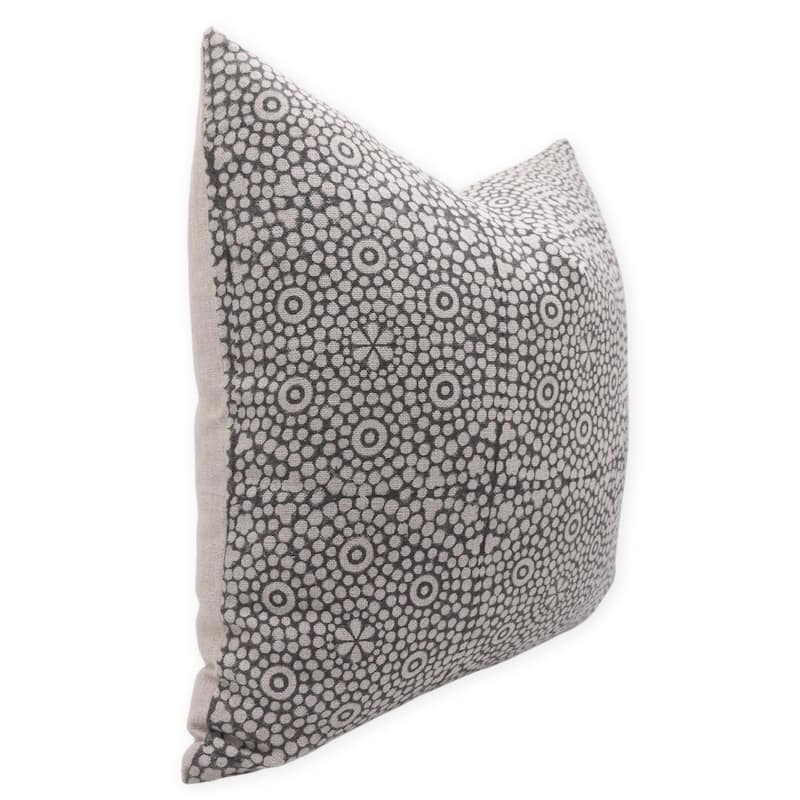 Fabdivine Linen Bohemian Block print pillow Cover