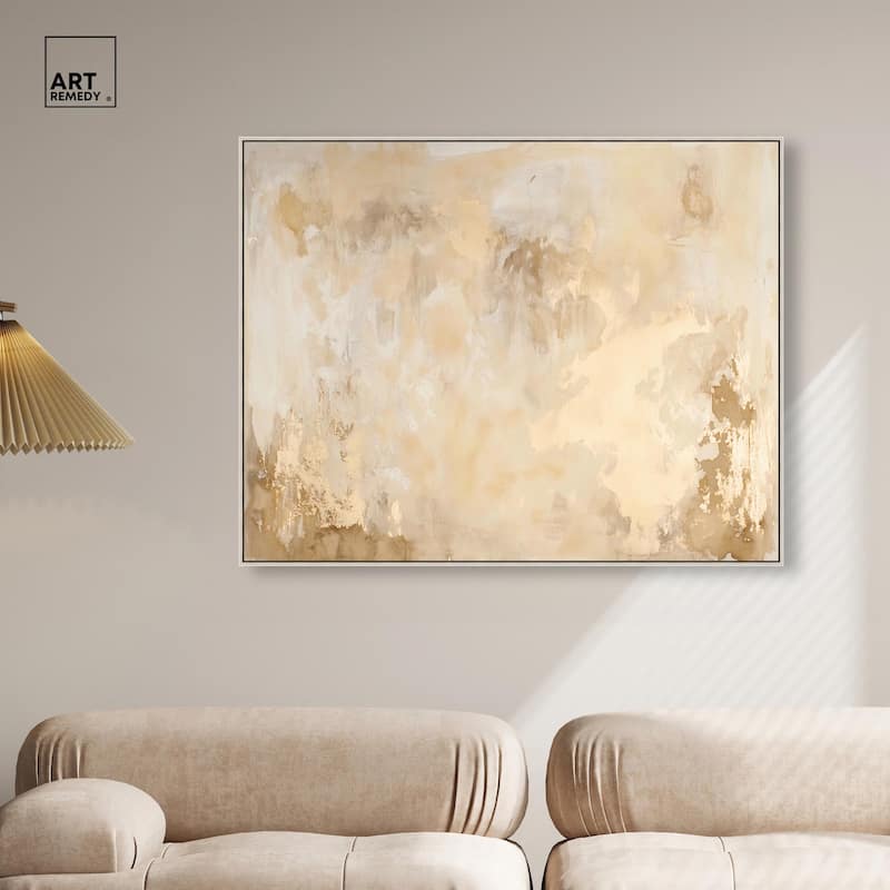 Sun Brust Gilding III Canvas by Art Remedy