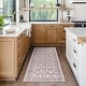 preview thumbnail 158 of 173, Gertmenian Crystal Print Soft Flat Pile Polyester Slip Resistant Washable Indoor Printed Area Rug Collection