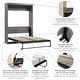 preview thumbnail 46 of 84, Pur 59W Full Murphy Bed by Bestar