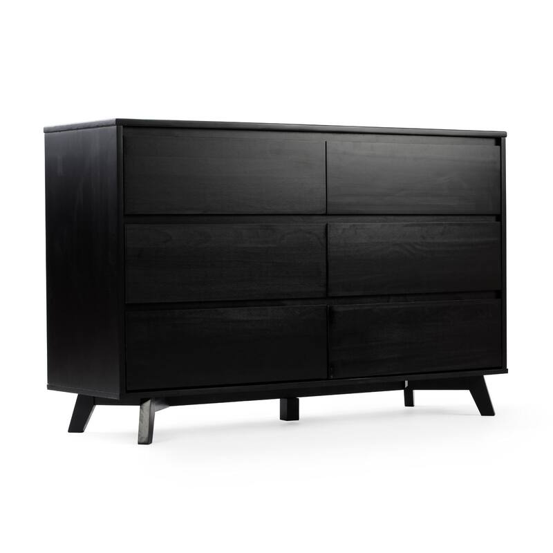 Plank and Beam Scandinavian 6-Drawer Dresser
