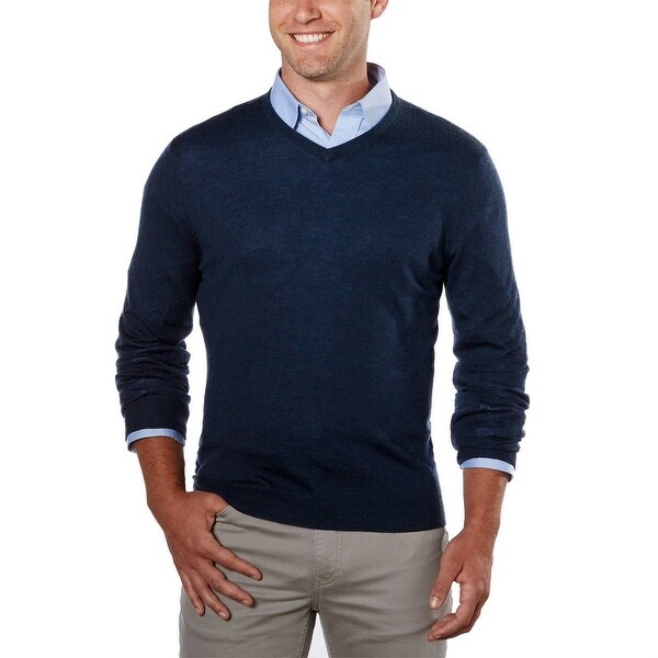 calvin klein extra fine merino sweater