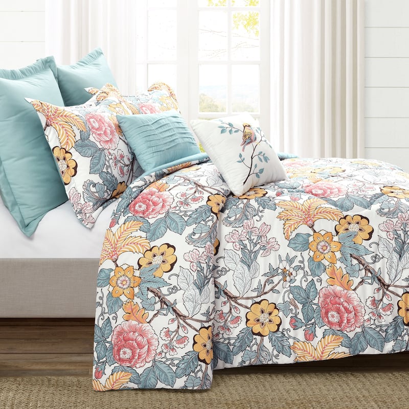 Lush Decor Sydney 7 Piece Comforter Set