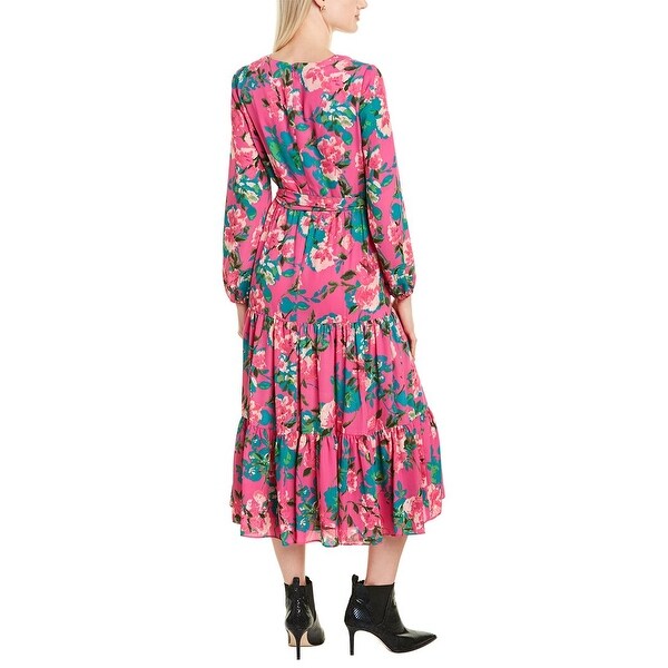 tahari asl midi dress