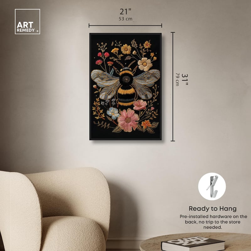 Honeyed Herald I Canvas by Art Remedy
