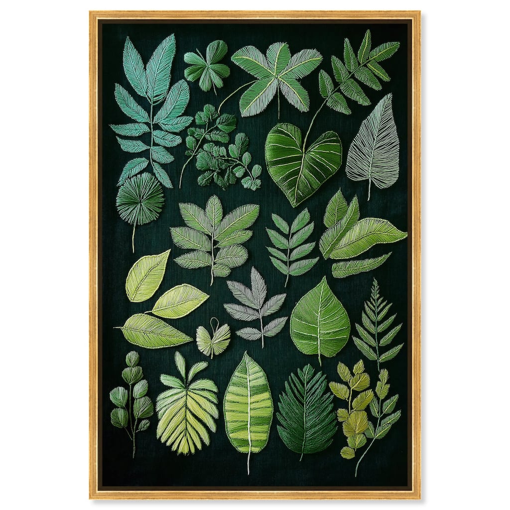 Leaf Library II Canvas by Art Remedy
