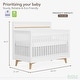 preview thumbnail 9 of 10, Evolur Loft Antilia Mid-Century 4-in-1 Convertible Crib