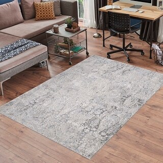Angel Collection Faded Abstract Area Rug - Bed Bath & Beyond - 35024037